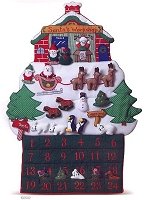 Santas Workshop advent calendar